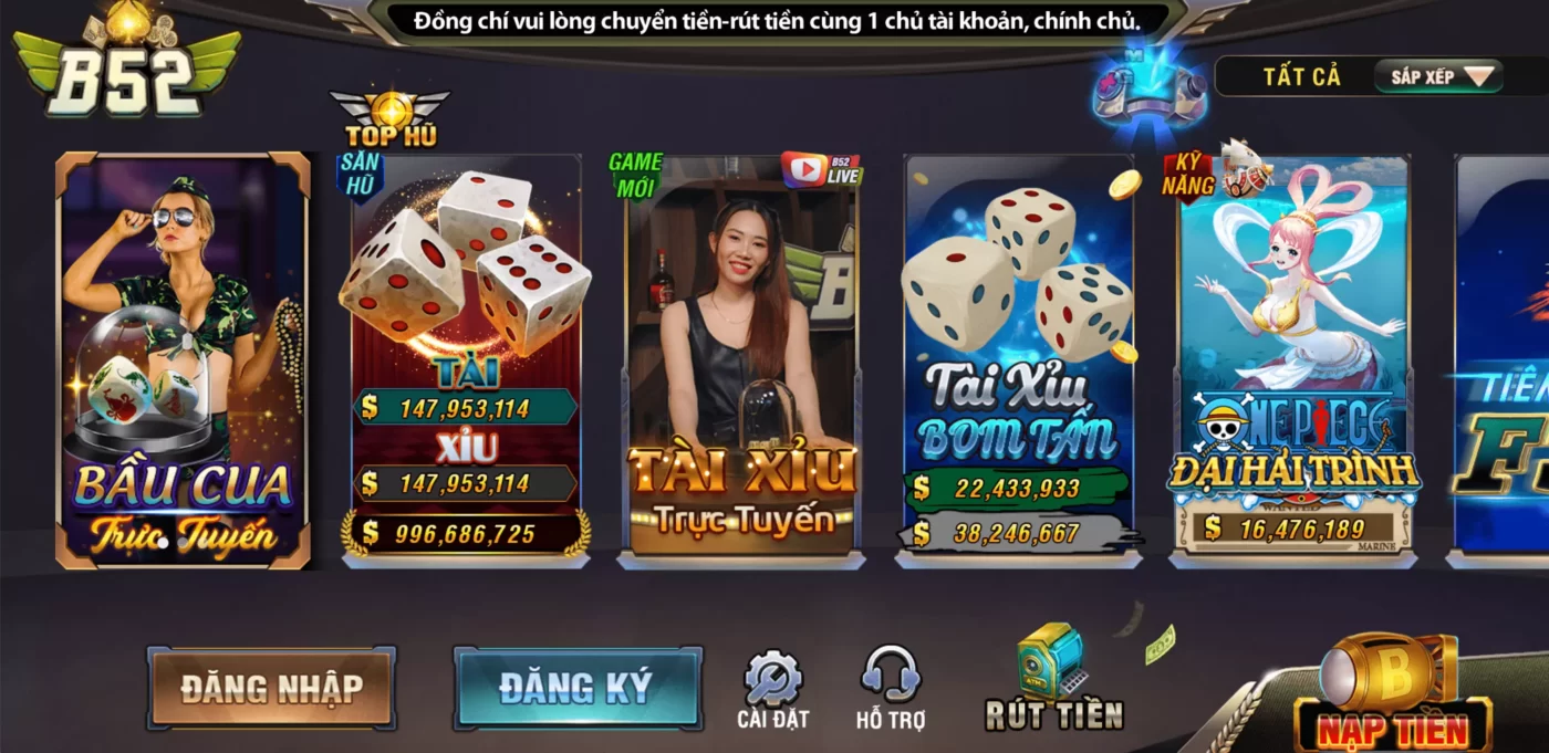 Sòng Bạc Trực Tuyến b52 đổi thưởng : Cái Bẫy “Không Thể Rút Tiền” Và Lời Cảnh Tỉnh Cho Người Chơi
