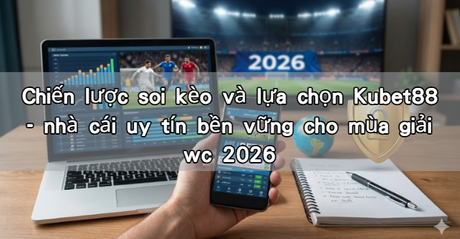 Chiến lược soi kèo và lựa chọn Kubet88 – nhà cái uy tín bền vững cho mùa giải wc 2026